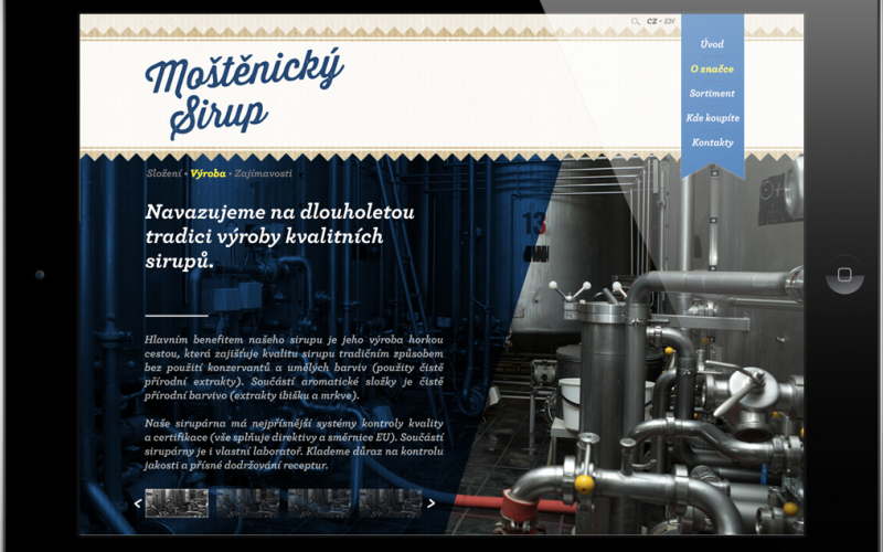Mostenicky Sirup — Communication of a New Organic Syrup with the Ambition to Go International photo