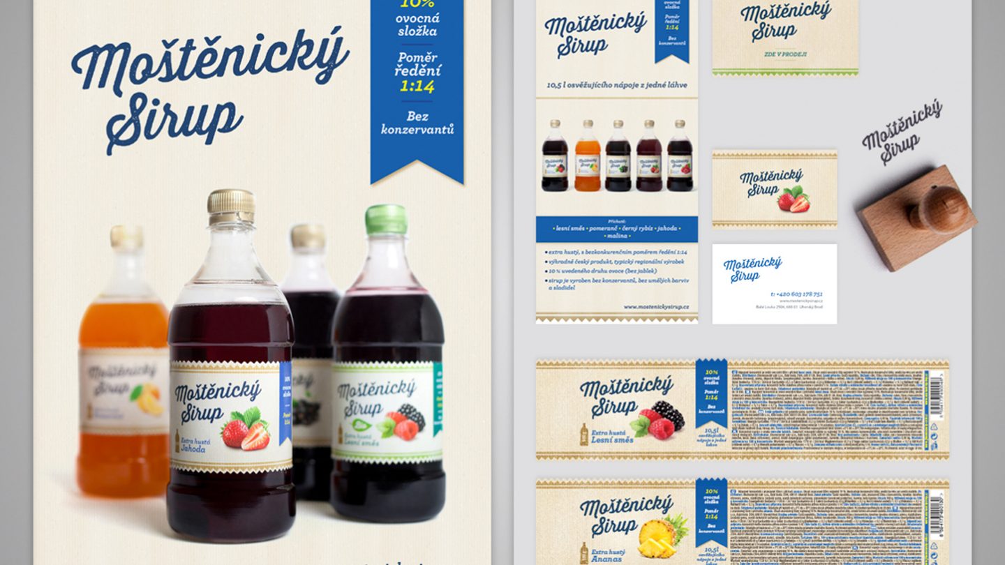 Mostenicky Sirup — Communication of a New Organic Syrup with the Ambition to Go International photo