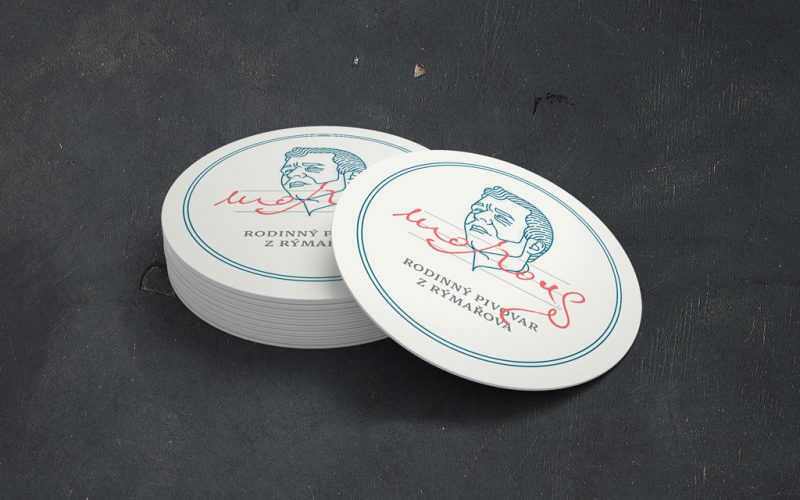 Morous — Visual Identity and Label Design for a Rough Beer from Sudetenland photo