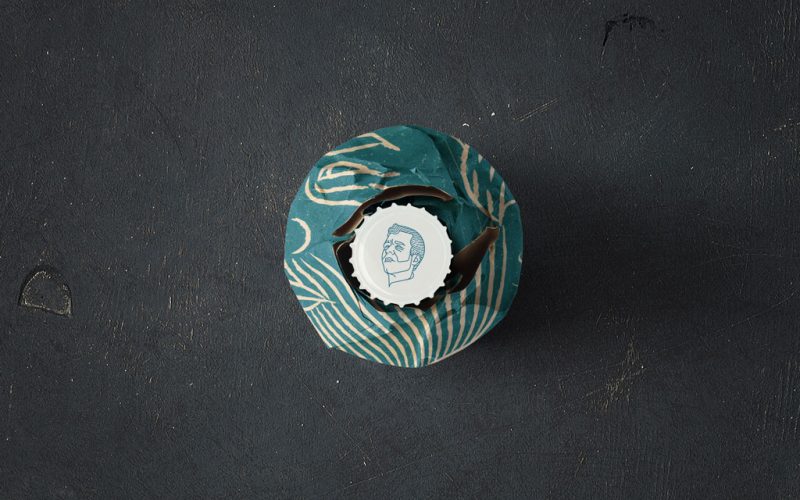 Morous — Visual Identity and Label Design for a Rough Beer from Sudetenland photo