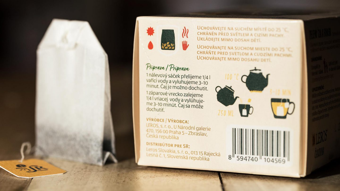 Leros — Redesigning Packaging for One of the Oldest Czech Tea Brands photo