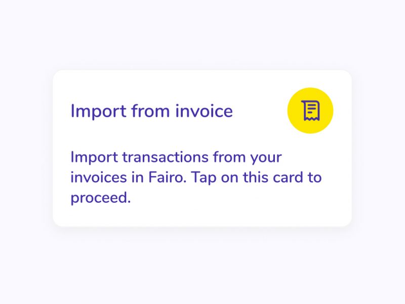 Fairo — An App-etite for UI Design photo