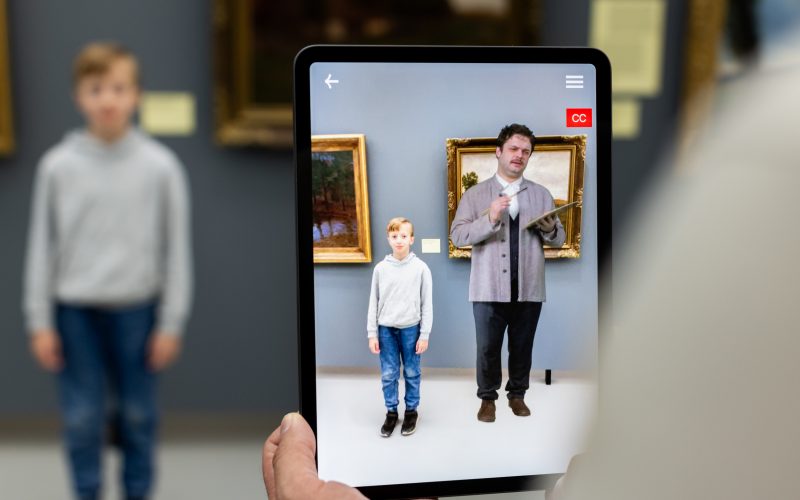 KGVUZ — Extending a Permanent Exhibition Through AR photo